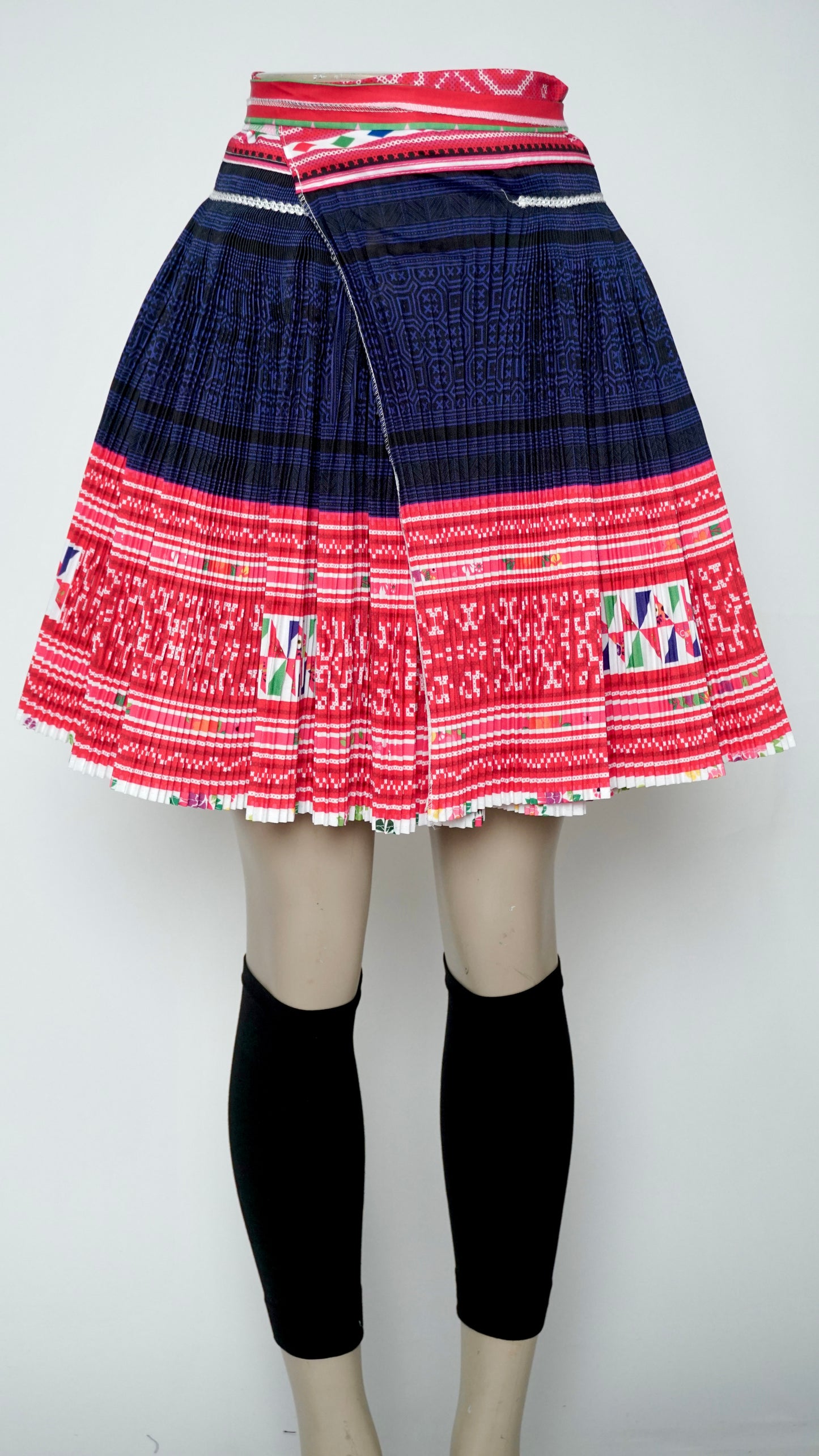 Printed White Floral Bottom Skirt (44x20)