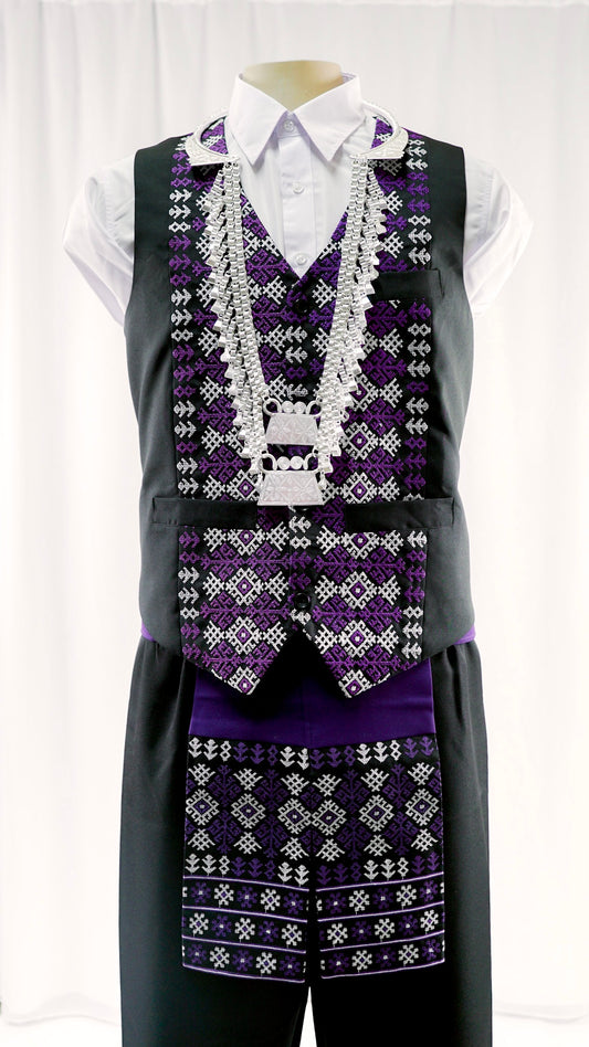 Purple Co Vest Set (48")