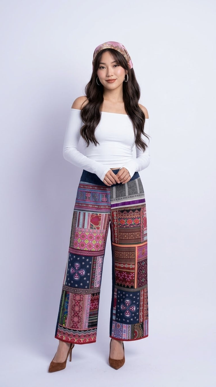 Women Hill Tribe Pants