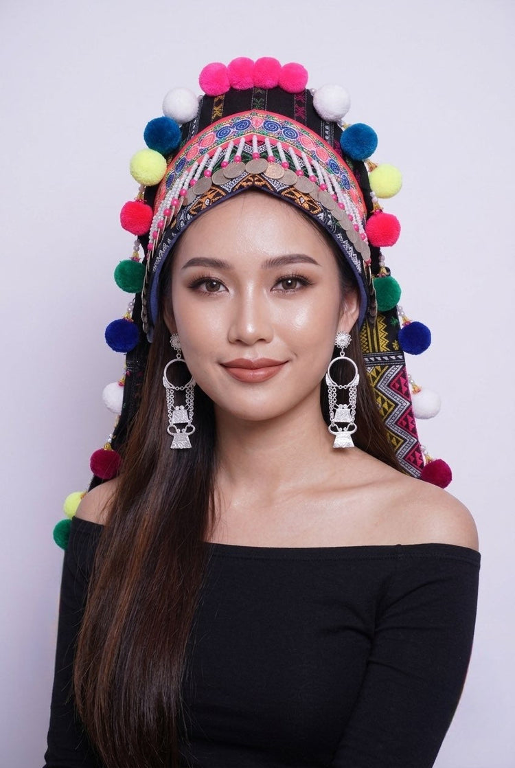 Hmong clothes - Hmong Txaij Hats - Hmong Custom Clothes