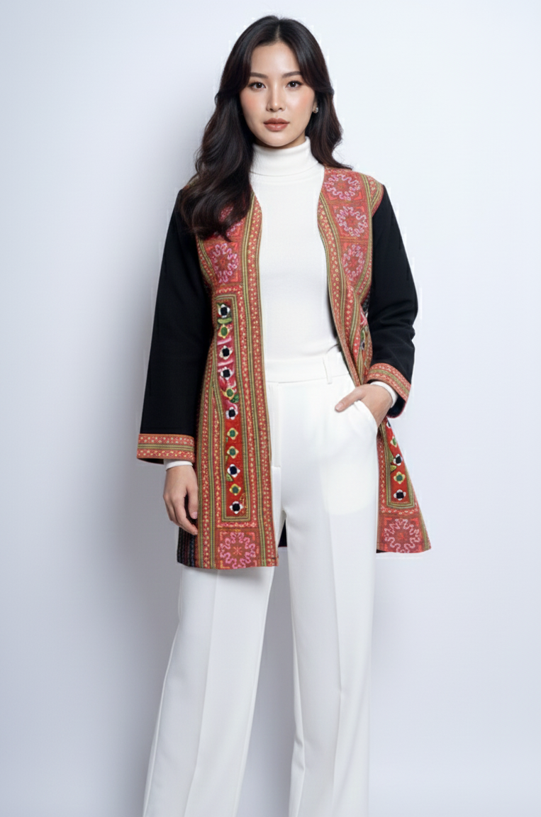 Hill Tribe Long Coat (44")