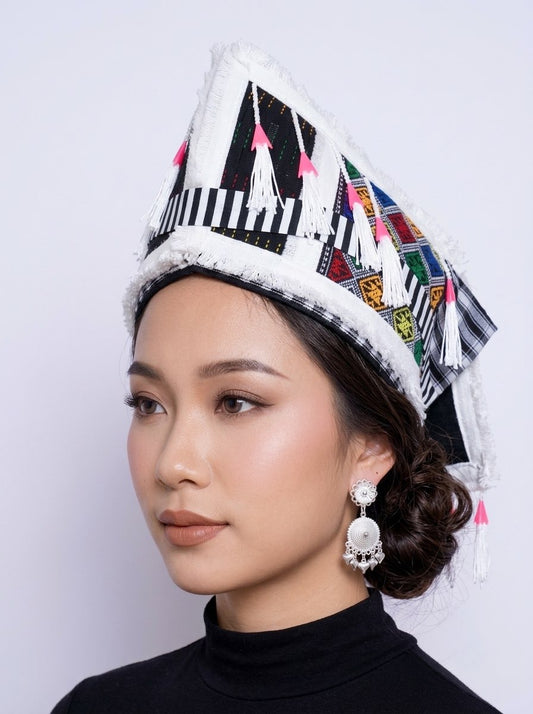 White Rooster Hat