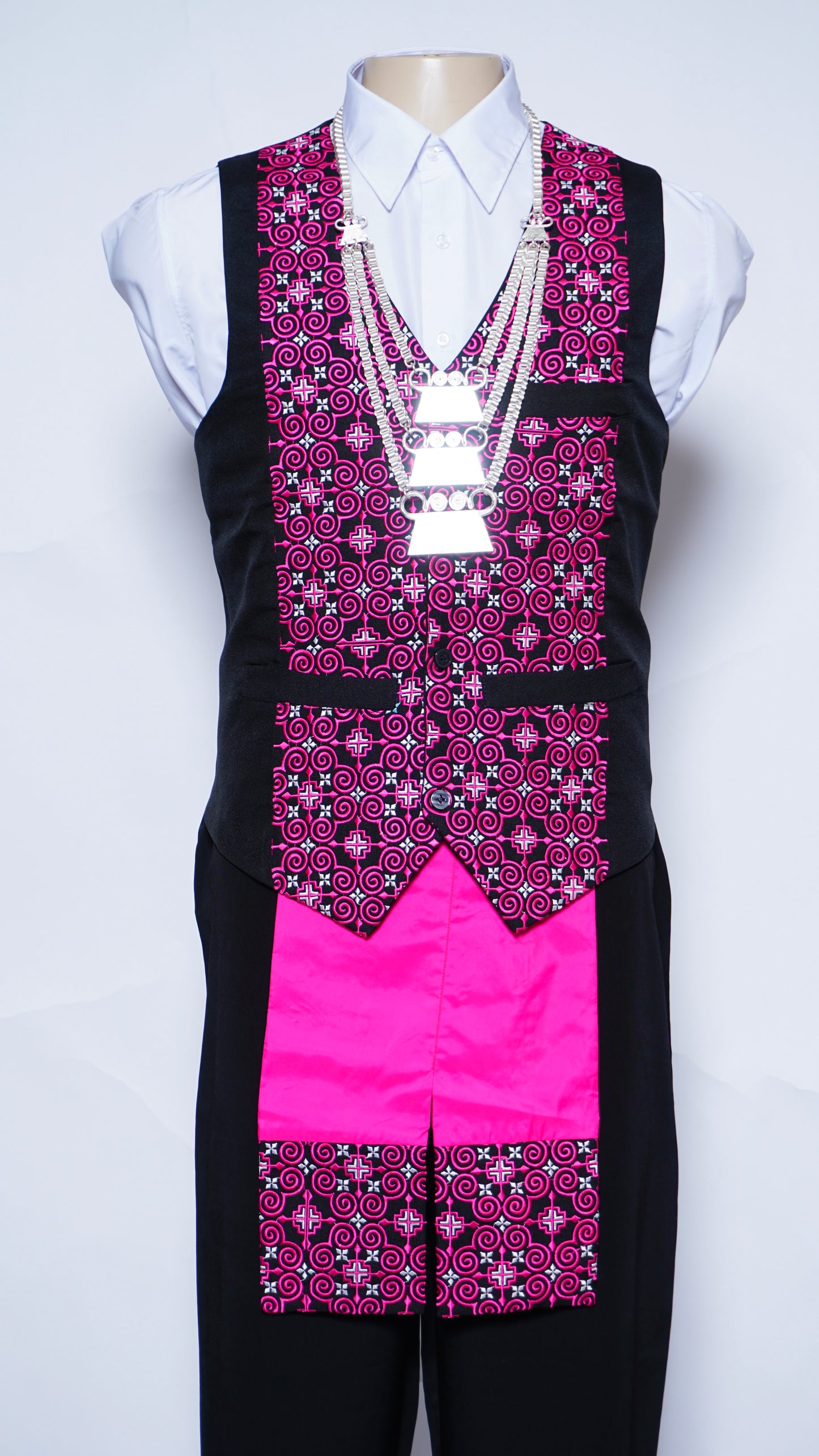 Pink Qwj Vest