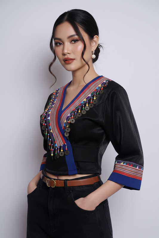 Hmong Leeg Crop Top (42")