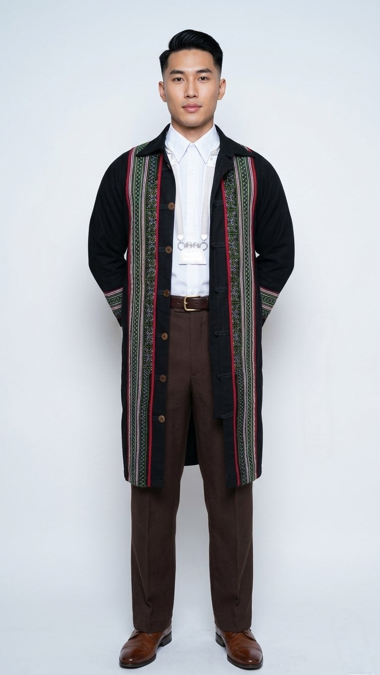 Hill Tribe Long Coat (38")