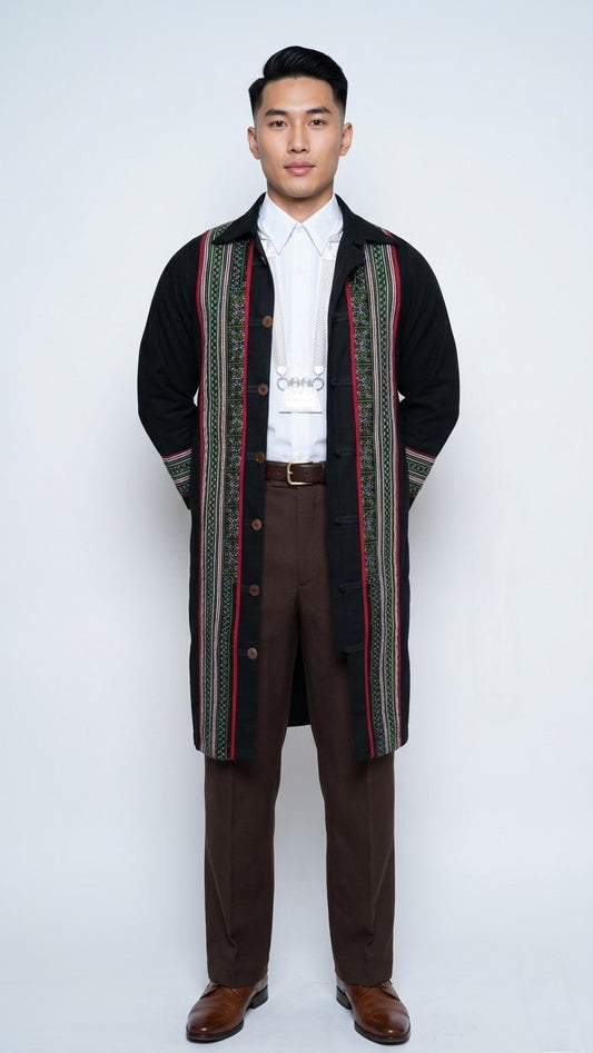 Hill Tribe Long Coat (38")