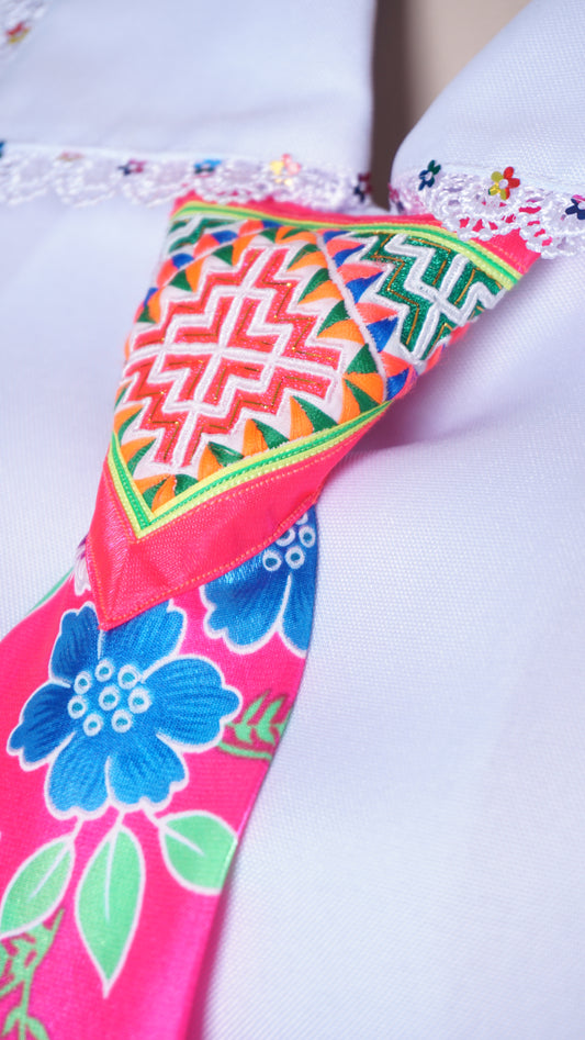 Women Pink Tie