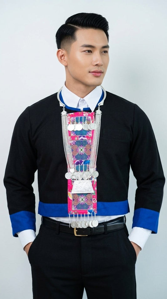 Long Sleeve Hmong Top
