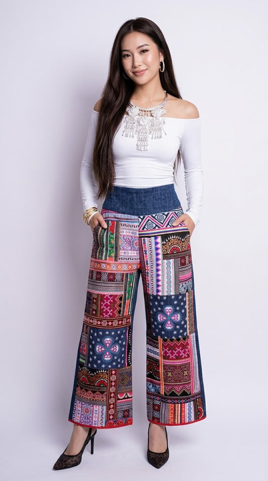 Women Hill Tribe Pants