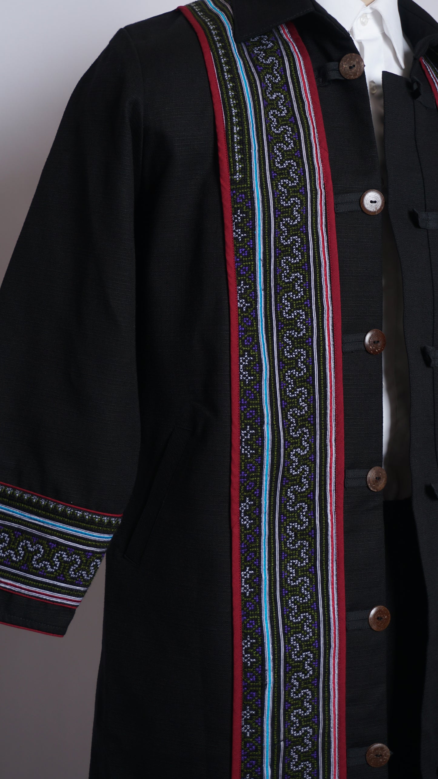 Hill Tribe Long Coat (46")