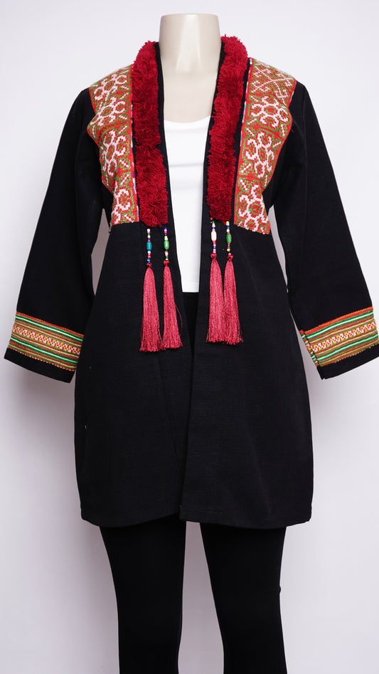 Hill Tribe Long Coat