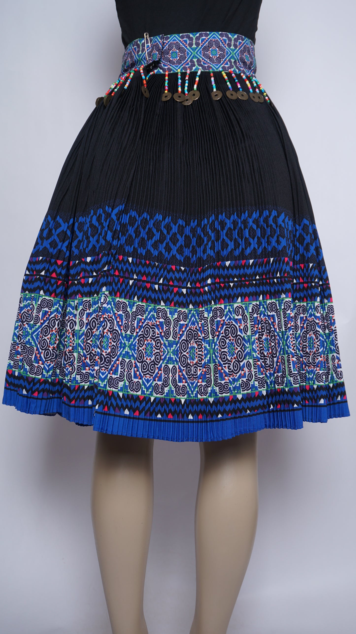 Printed Skirt Blue
