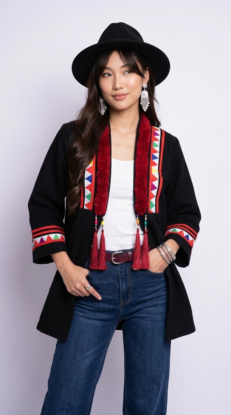 Hill Tribe Long Coat