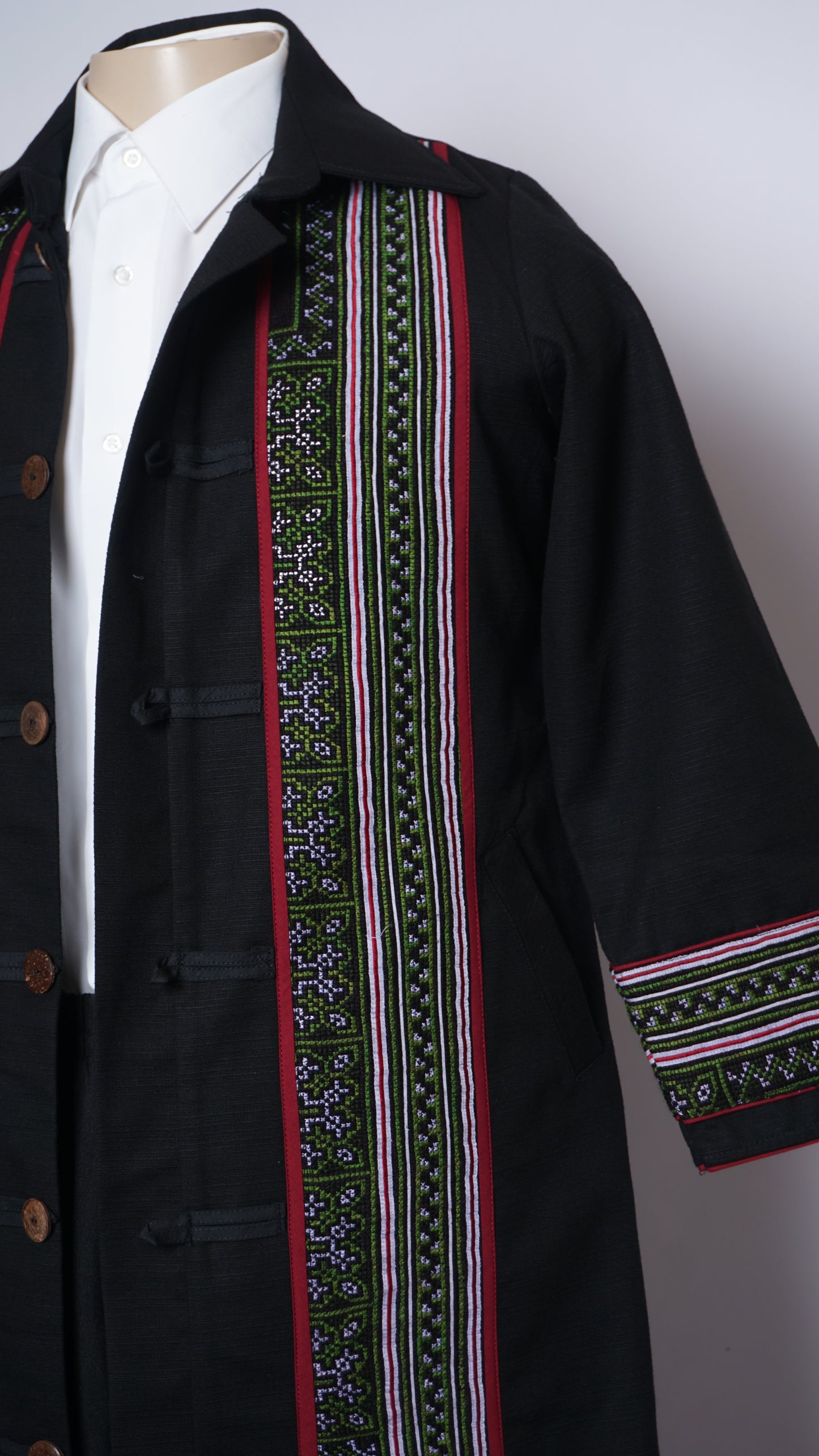 Hill Tribe Long Coat (38")