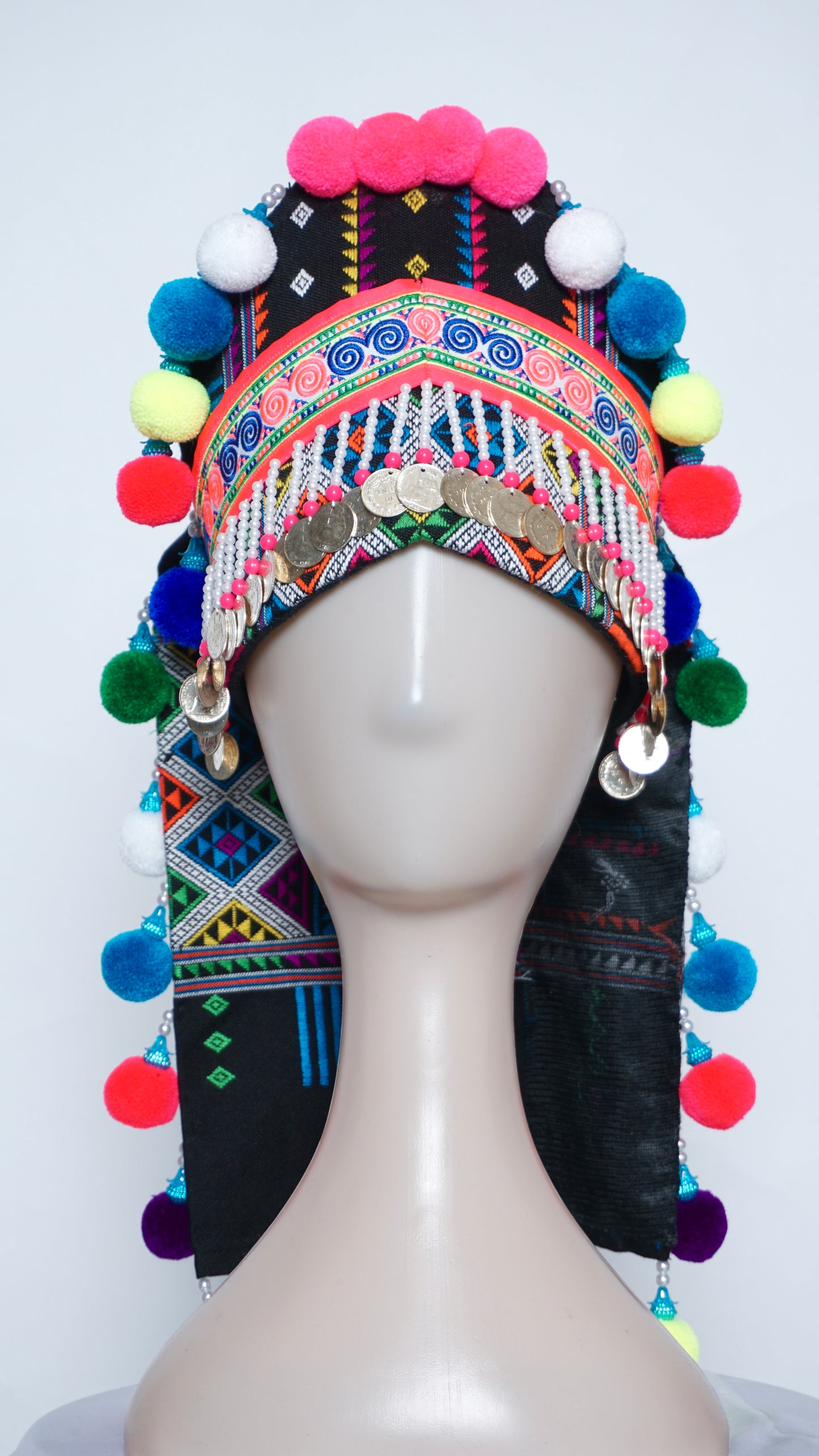 *Hmong Txaij Hat (22"-23")