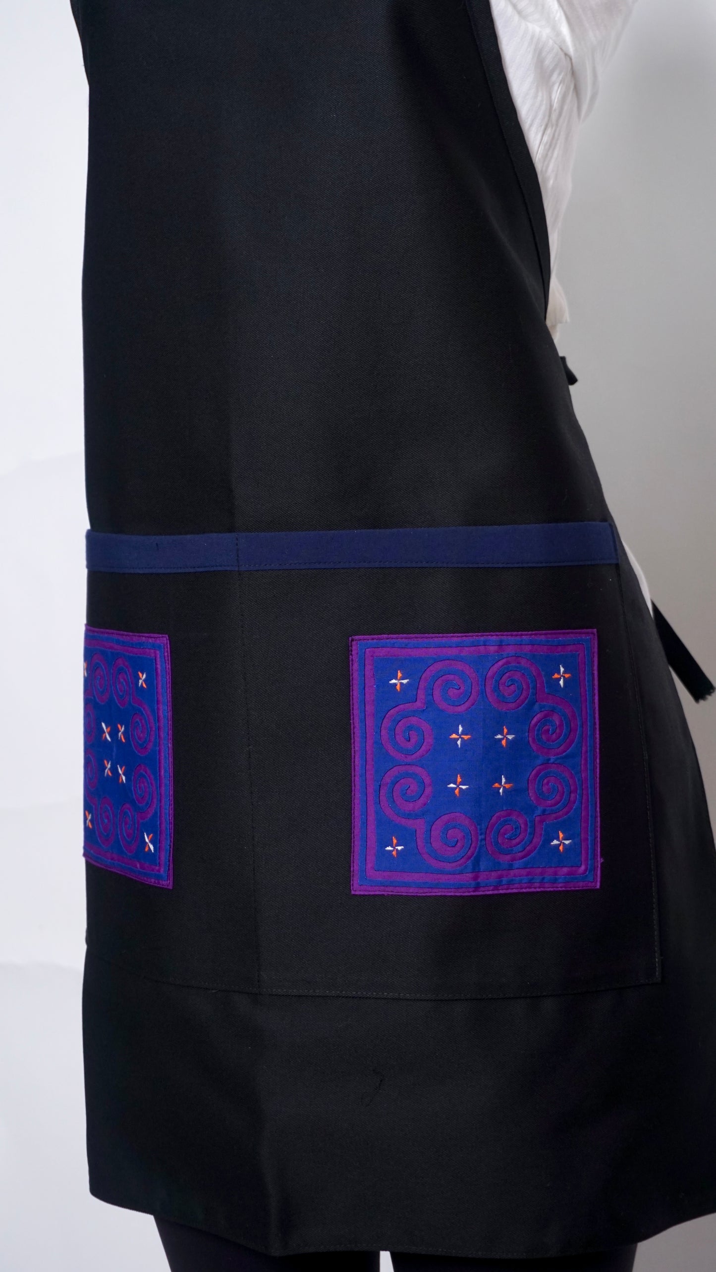 Pruple/Blue Apron