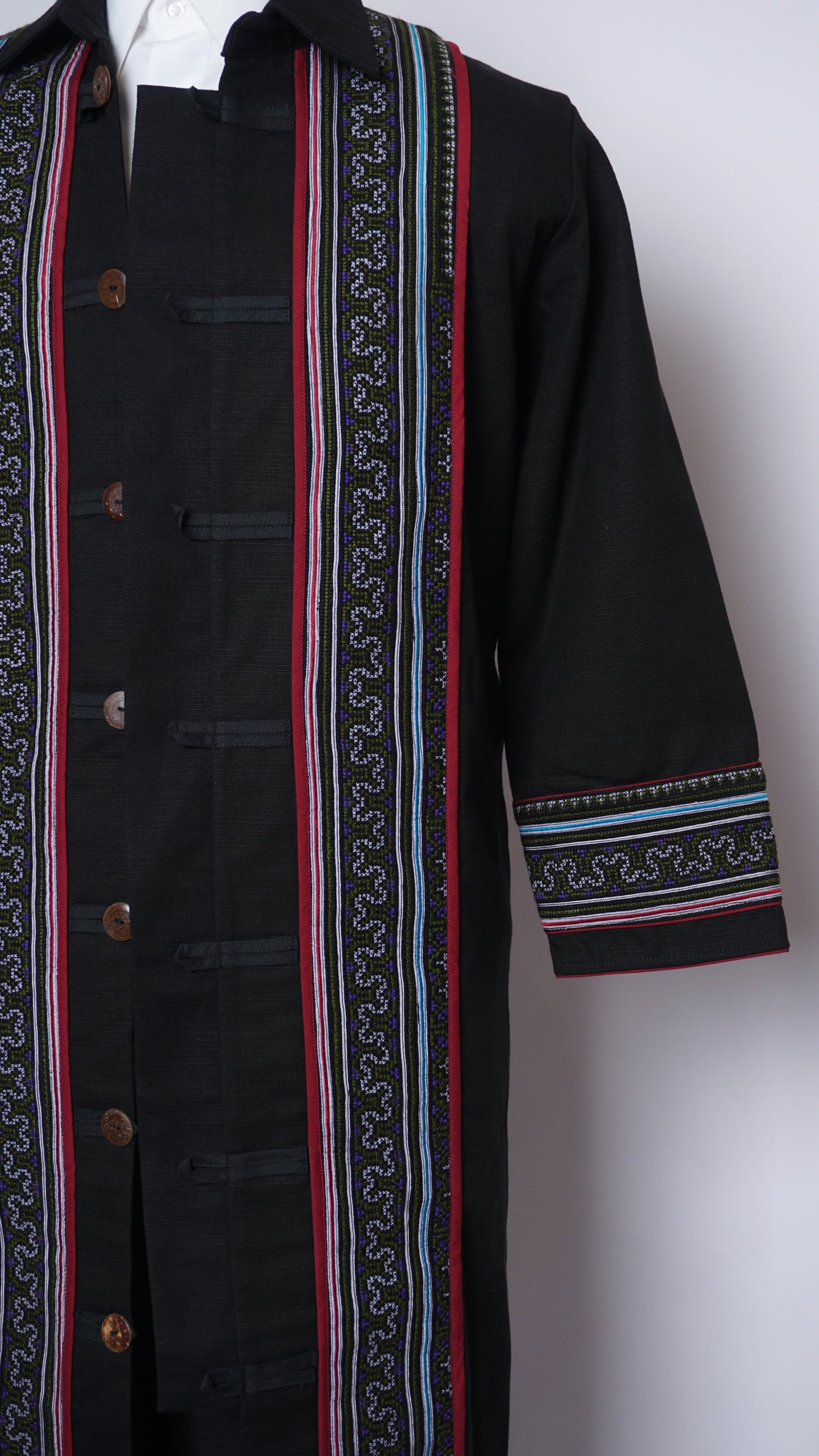 Hill Tribe Long Coat (46")