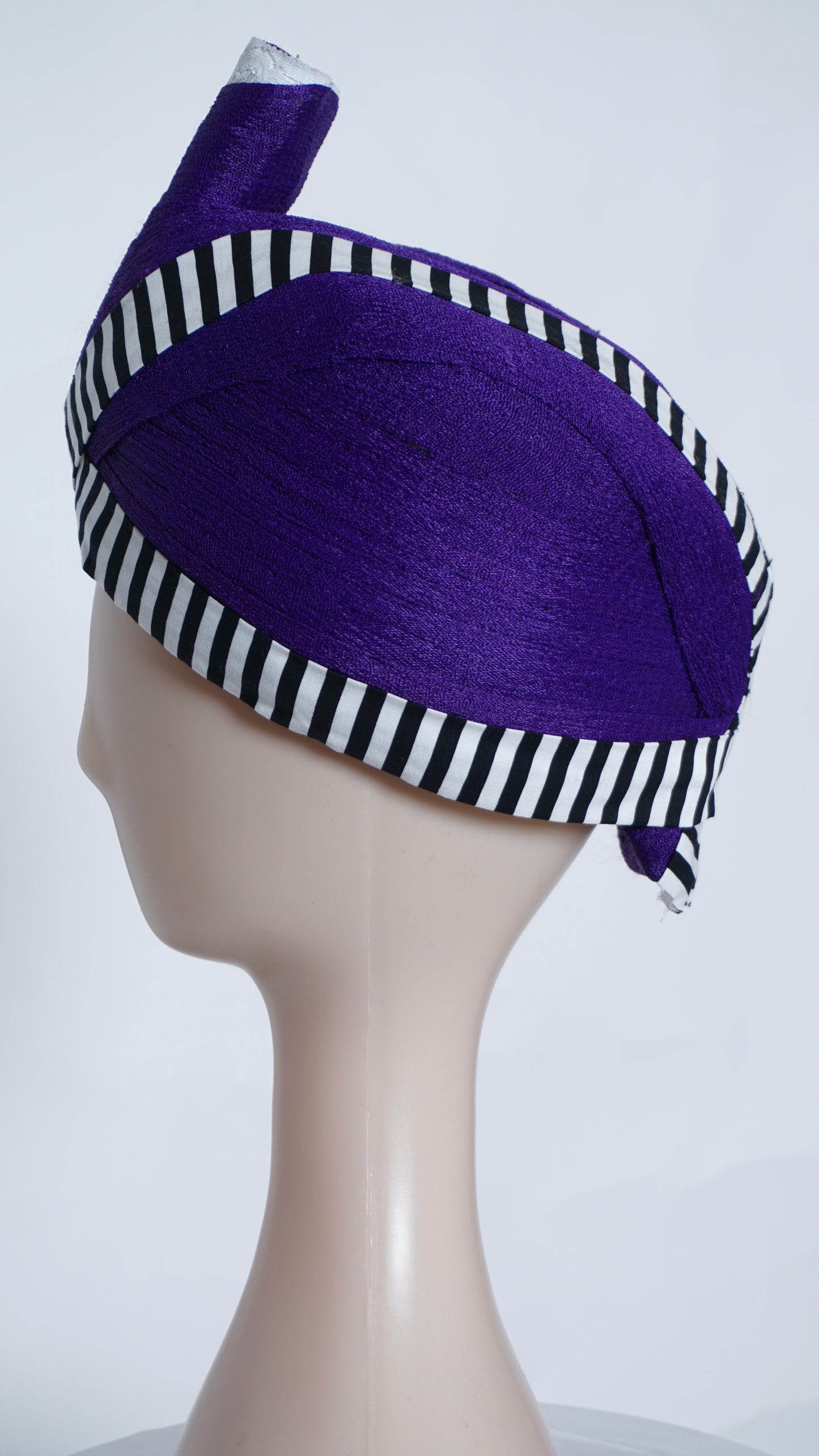 Indigo Purple Phuam Txoom Suab Hat