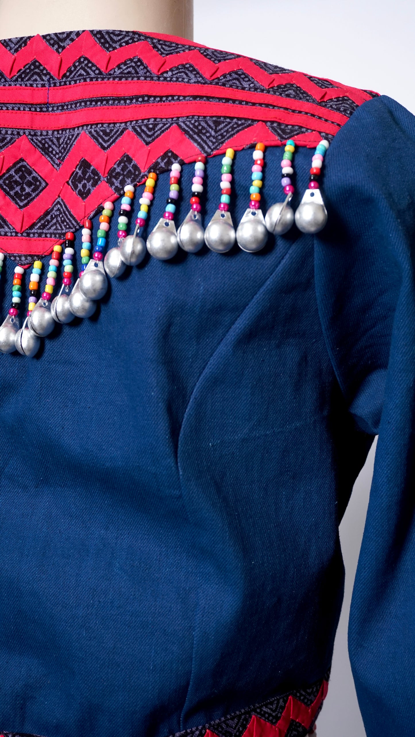 (NEW) Hmong Hill Tribe Crop Top (38")