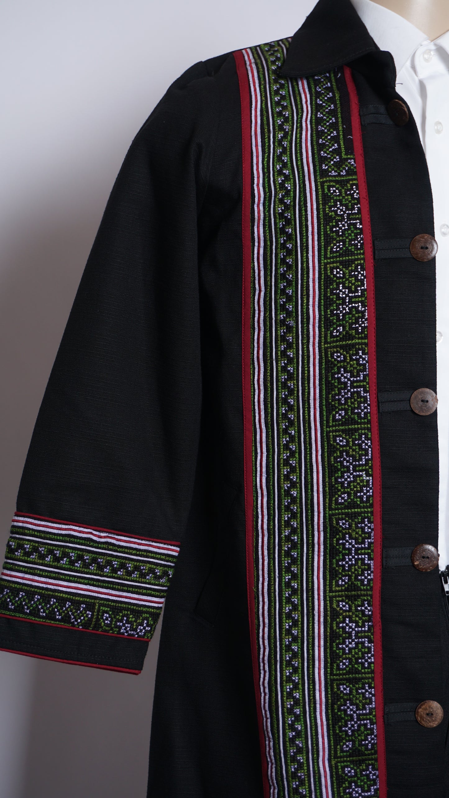 Hill Tribe Long Coat (38")