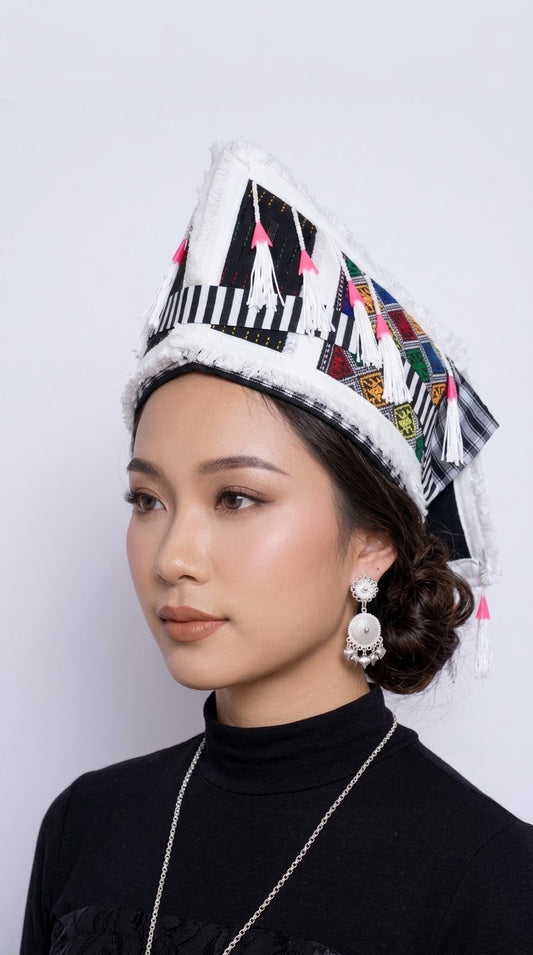 White Rooster Hat