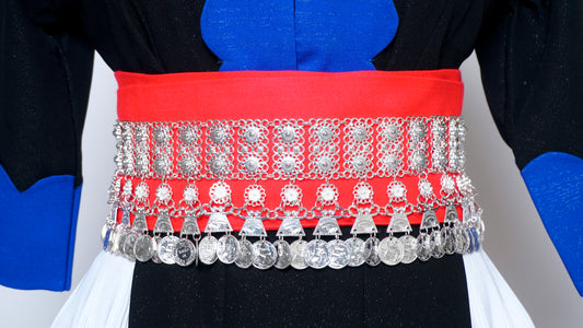 Double Coin Chain Belt (38")