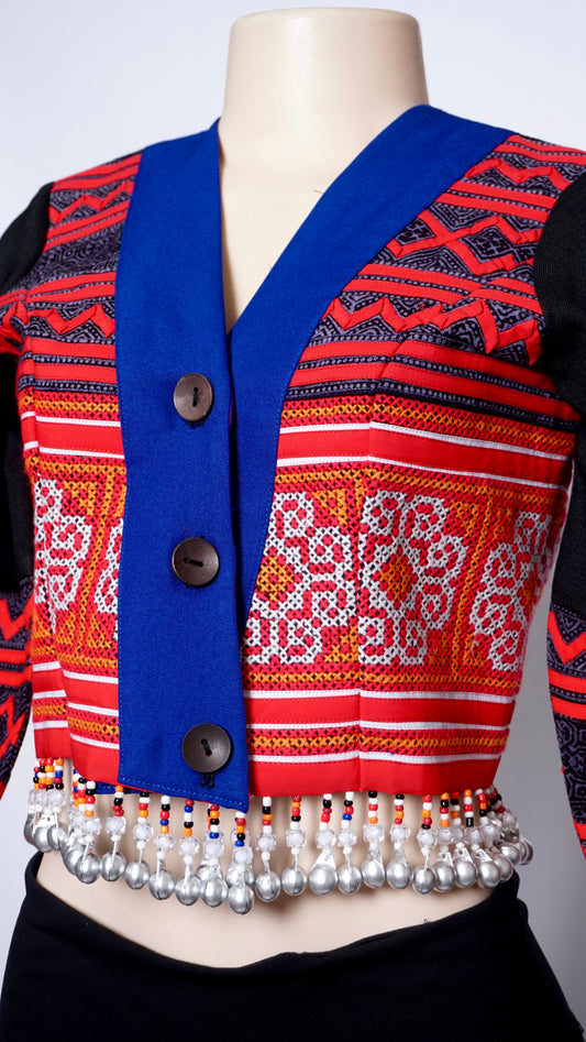 (NEW) Hmong Hill Tribe Crop Top (36")