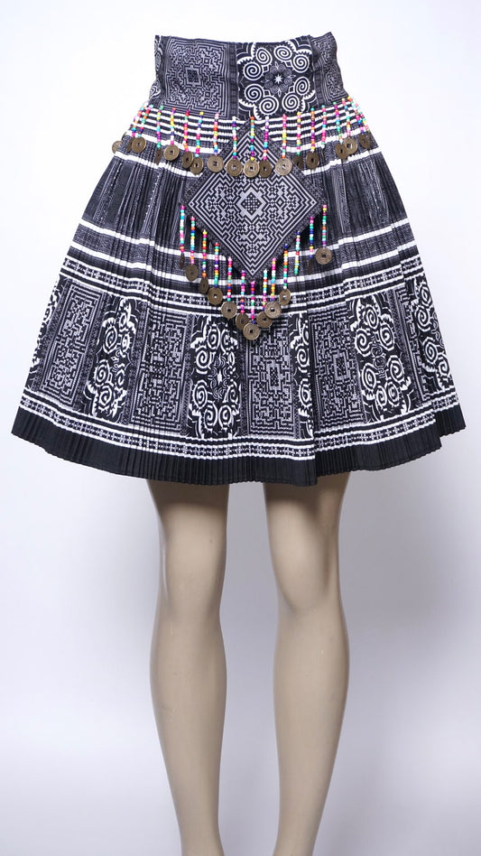 Printed Skirt Black