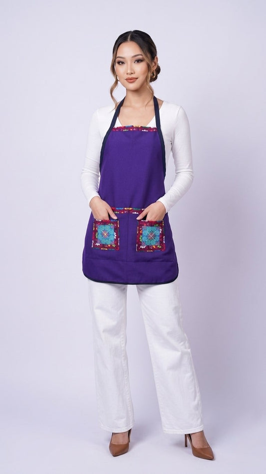 Apron-Purple