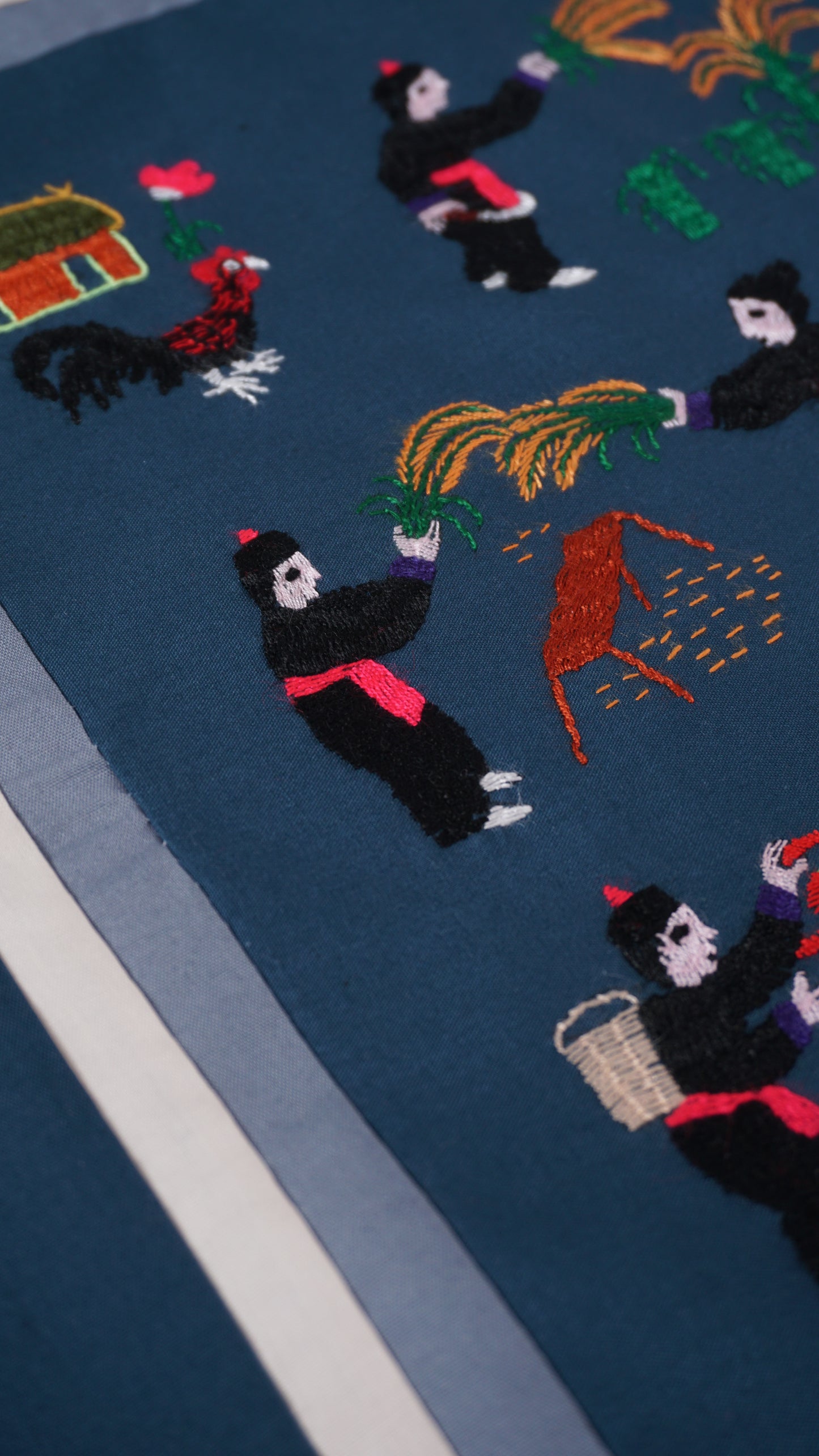 Harvesting Hmong Story Cloth