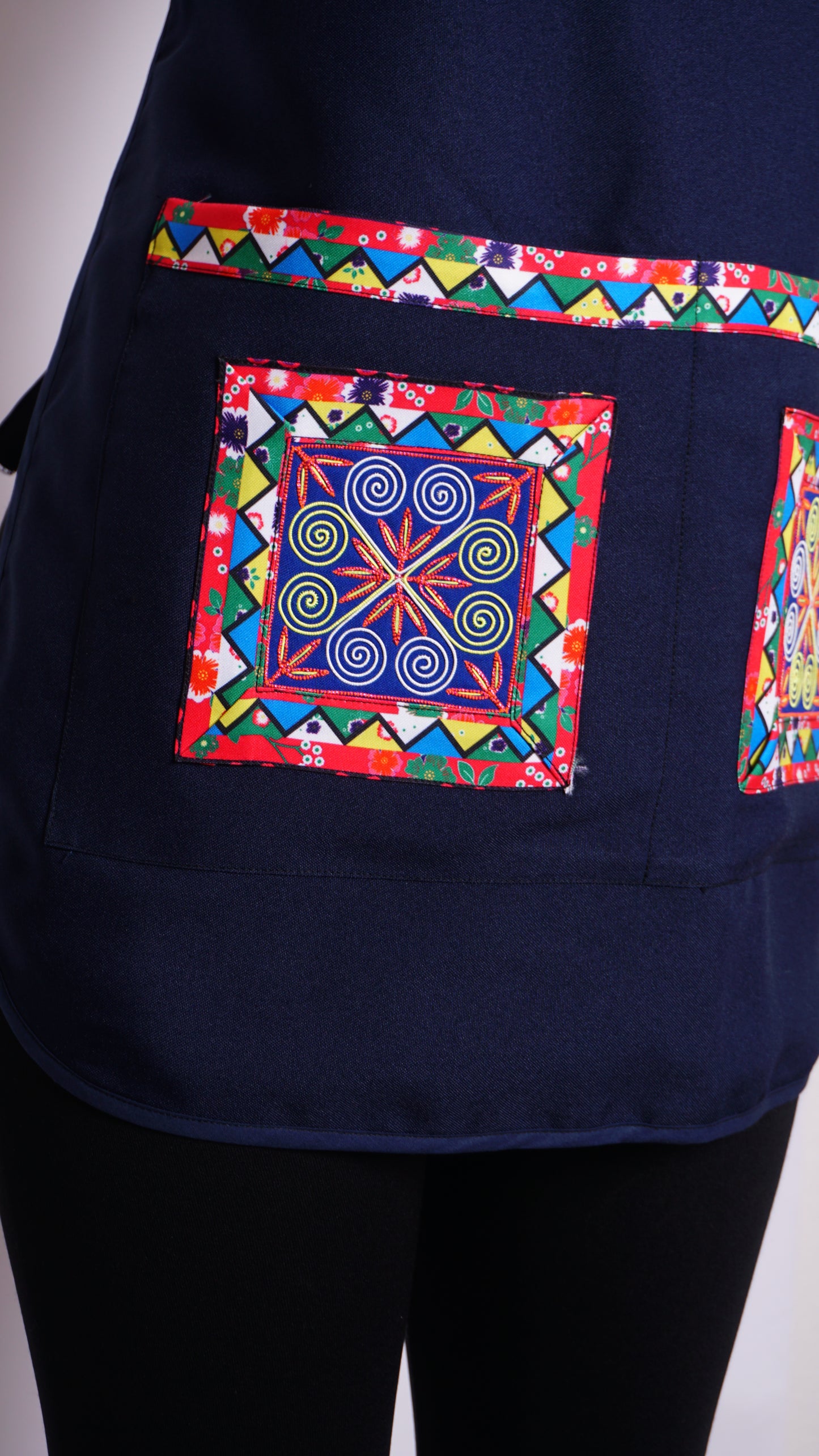 Navy Blue Apron