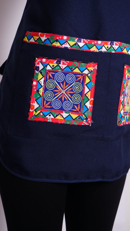 Navy Blue Apron
