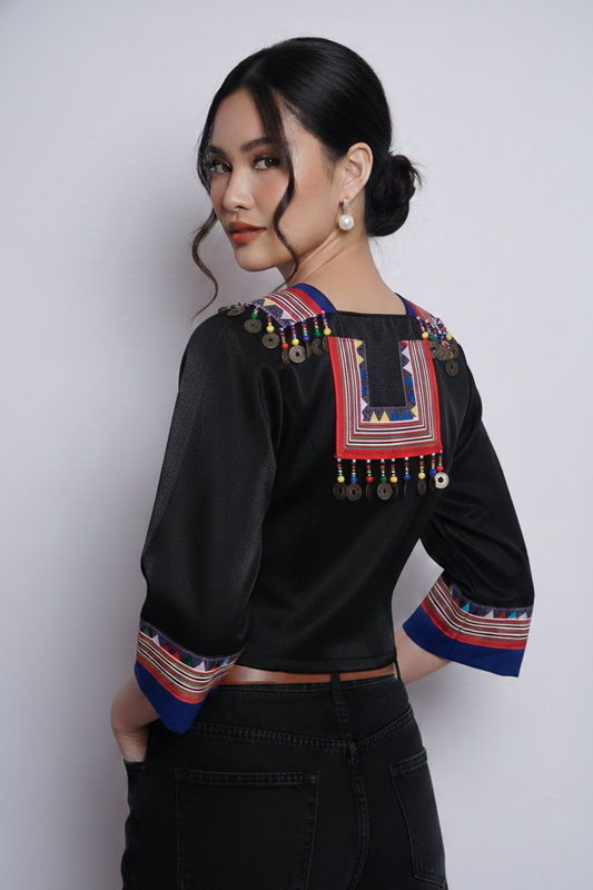 Hmong Leeg Crop Top (42")