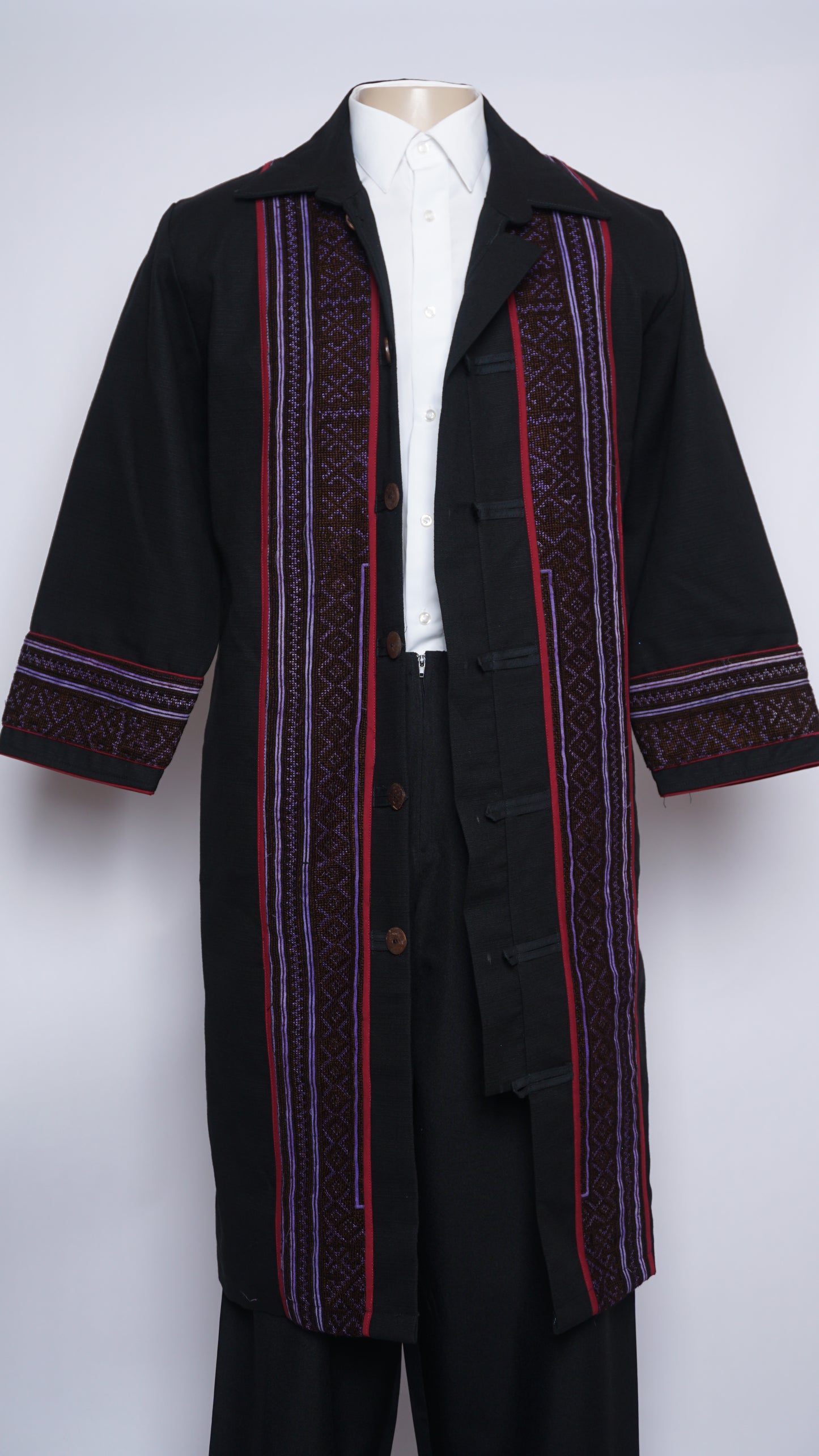 Hill Tribe Long Coat (50")
