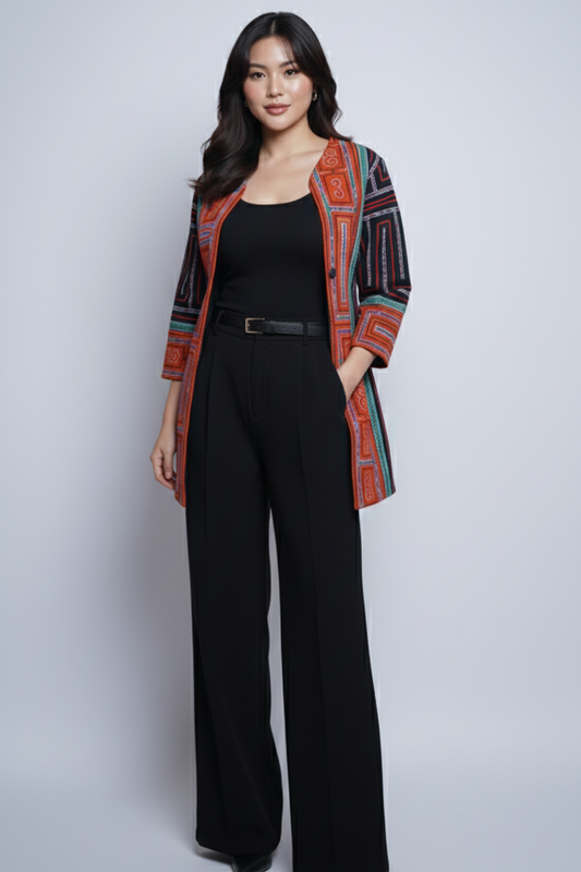 Hill Tribe Long Coat (46")