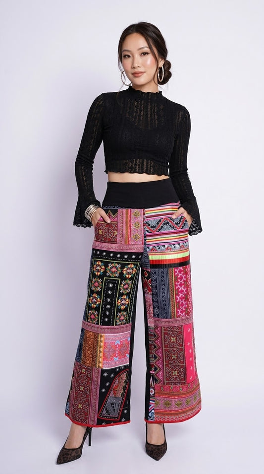Women Hill Tribe Pants