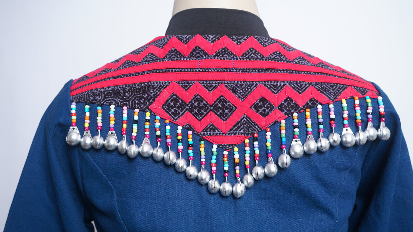Hill Tribe Short Crop Top (38")