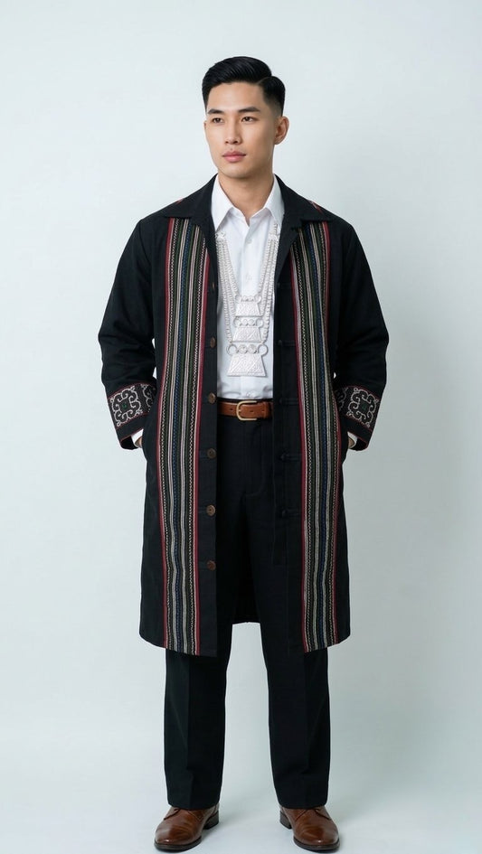 Hill Tribe Long Coat (48")