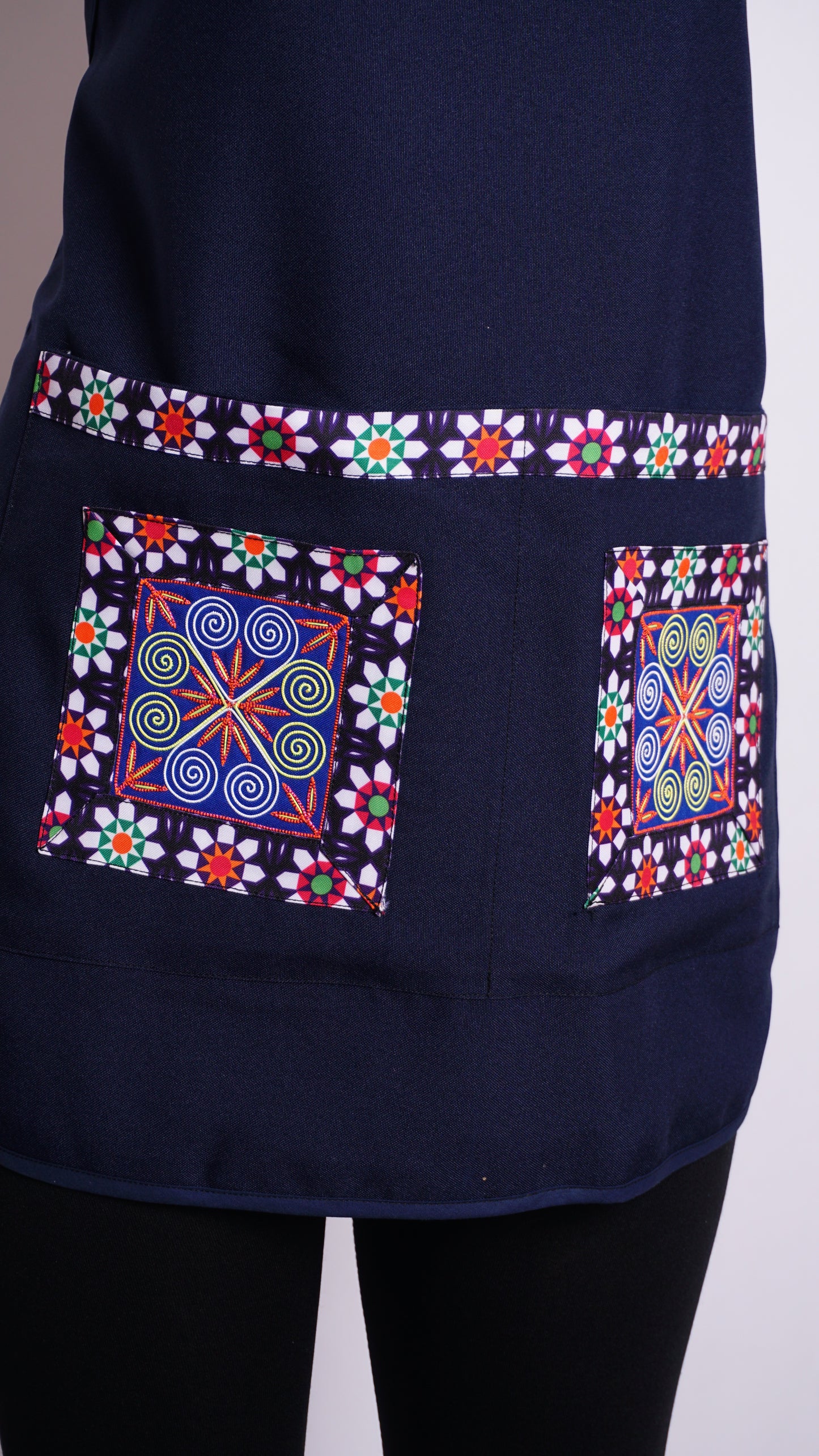 Navy Blue Apron