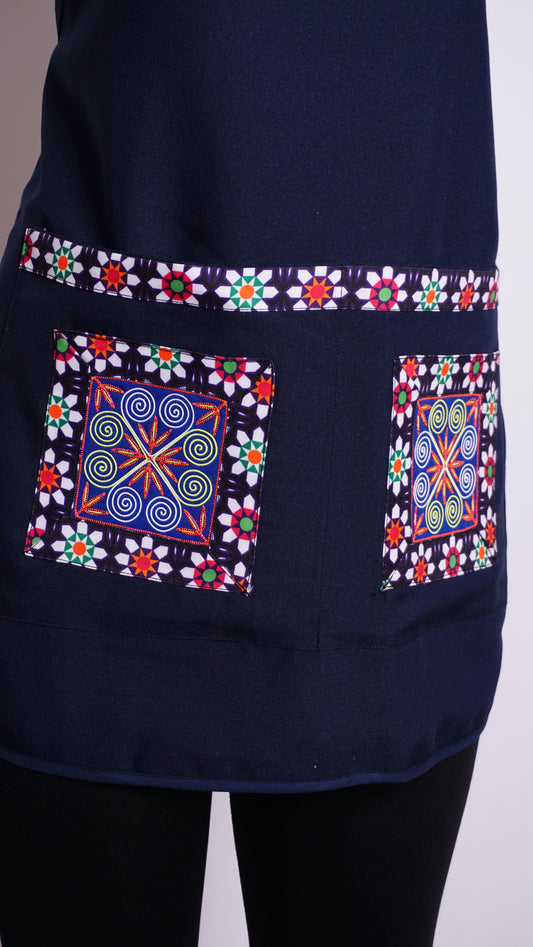 Navy Blue Apron