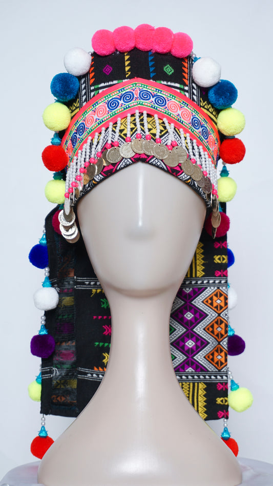 *Hmong Txaij Hat (20"-21")