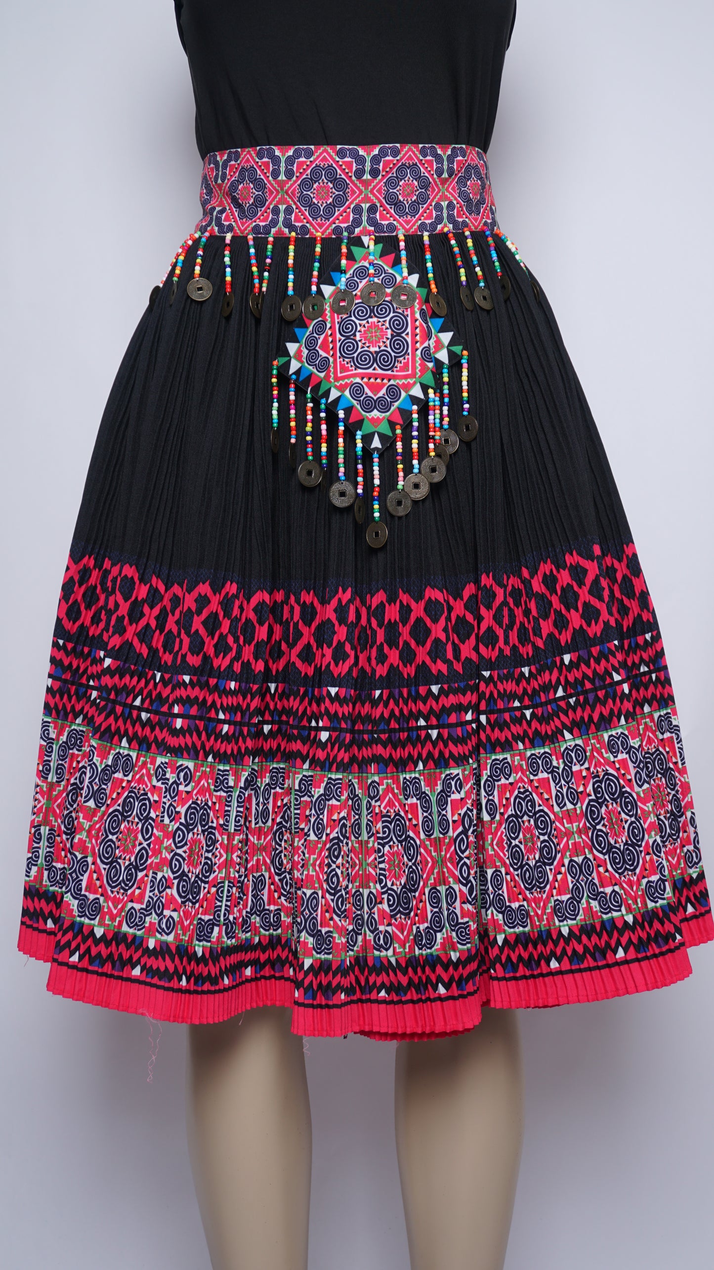 Printed Skirt Pink