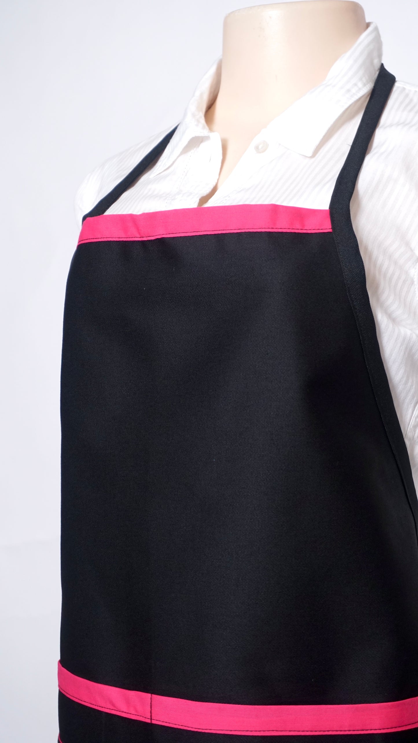 Pink/Black Apron