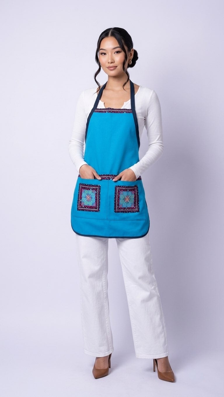 Apron-Light Blue