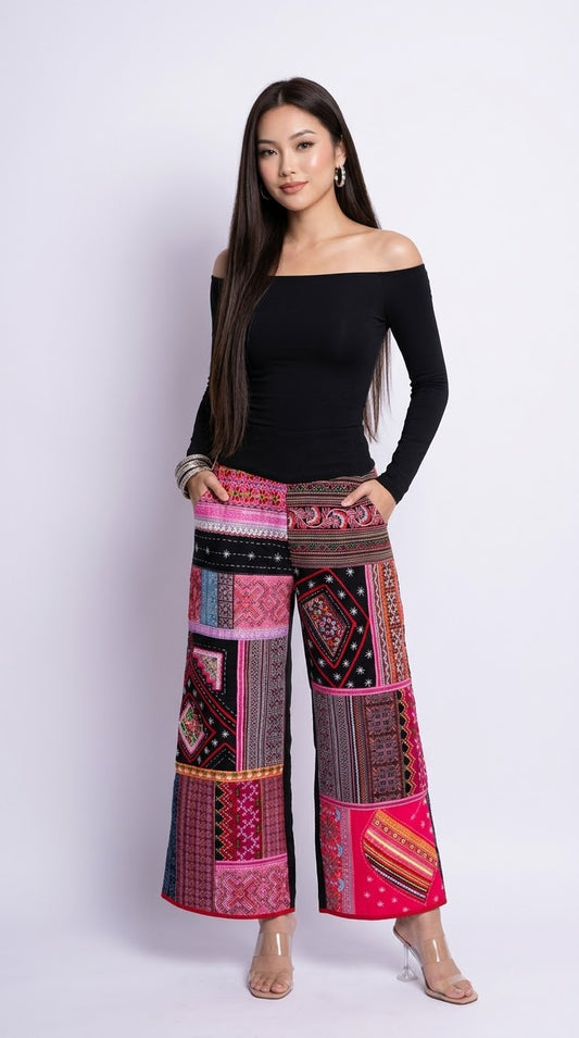 Women Hill Tribe Pants