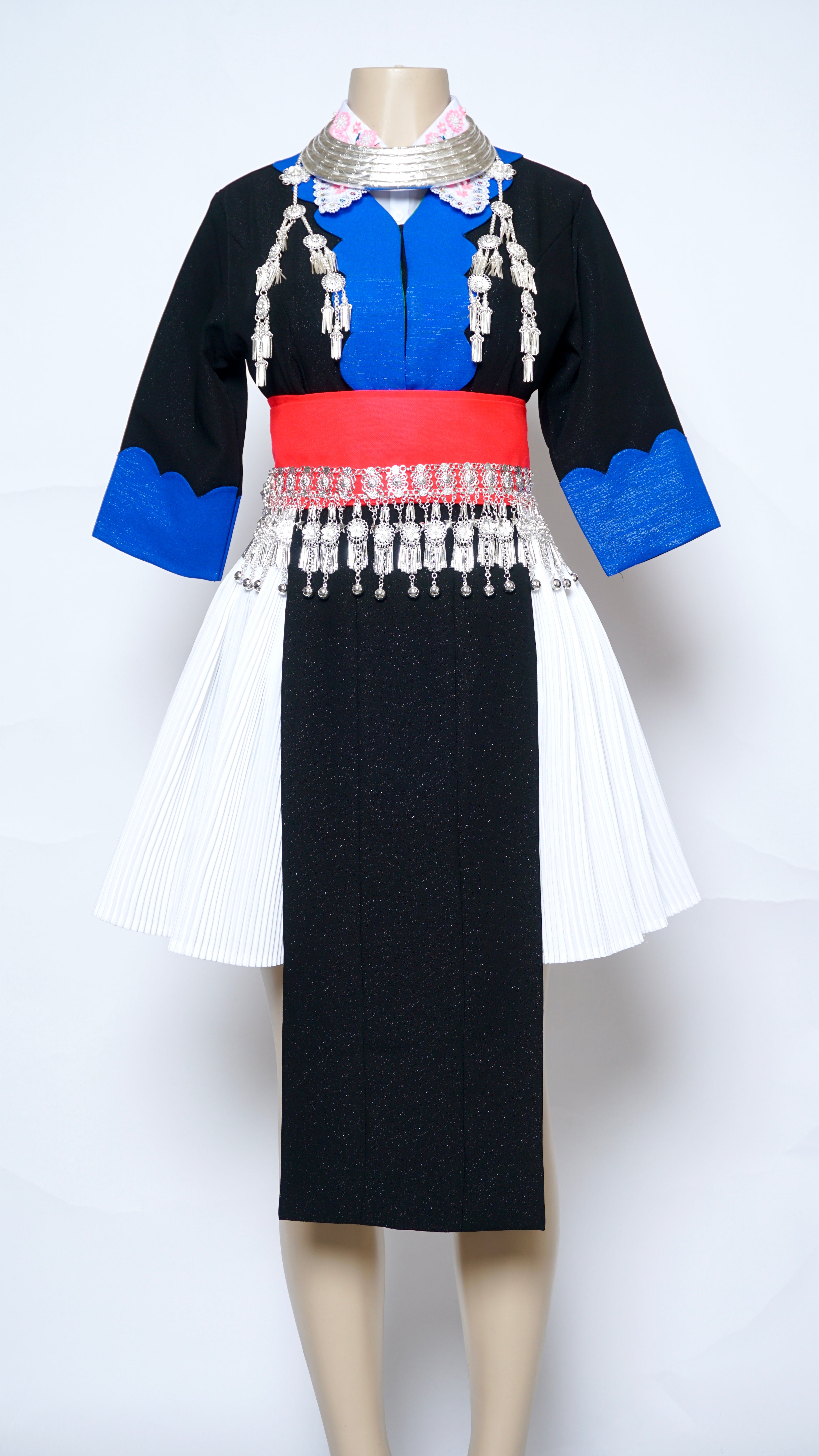 Size 36 | XS | Adult | Hmong Traditional Outfit | Shirt & Sev | Skirt Not Included | outlet Panda