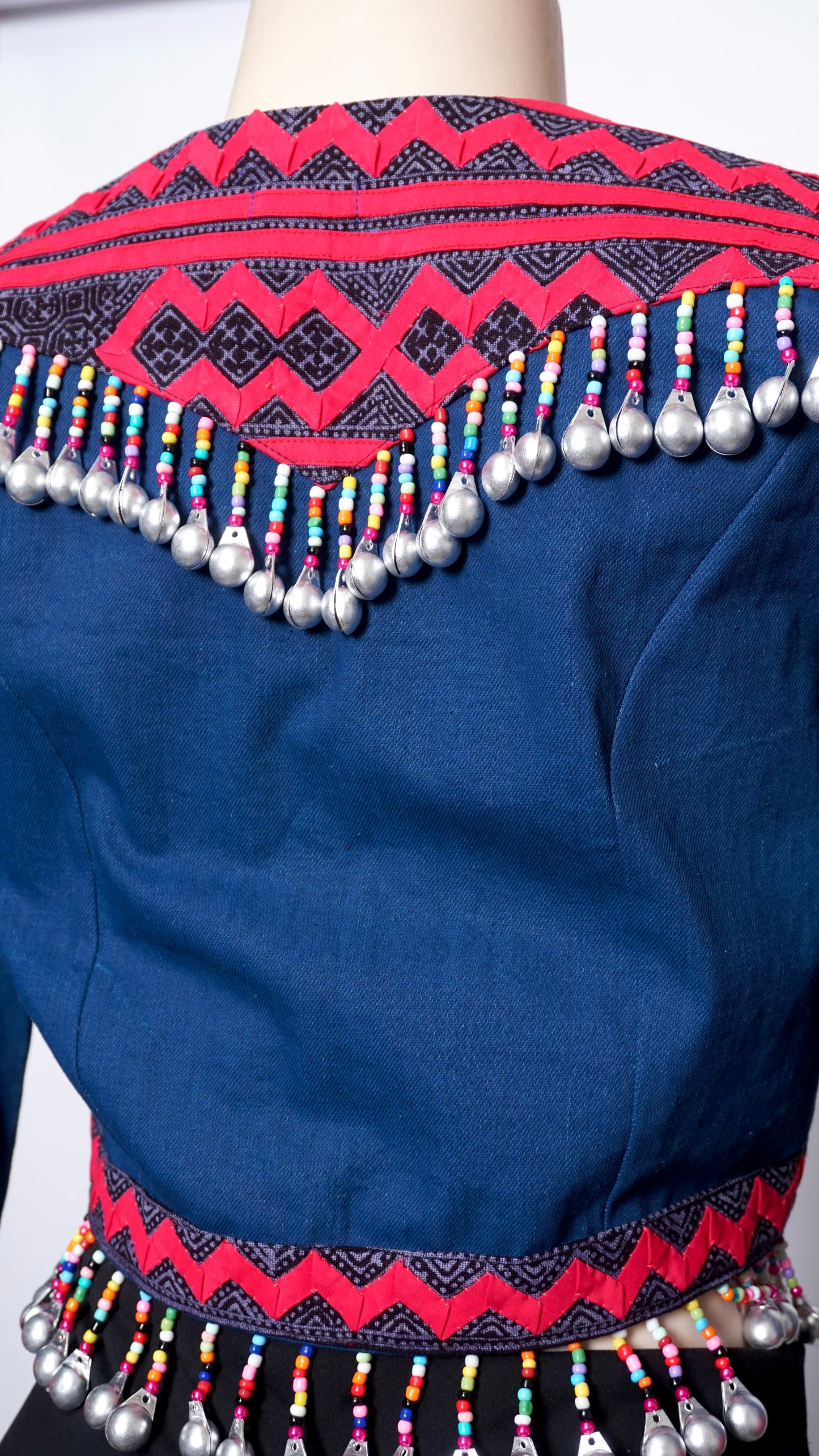 (NEW) Hmong Hill Tribe Crop Top (38")