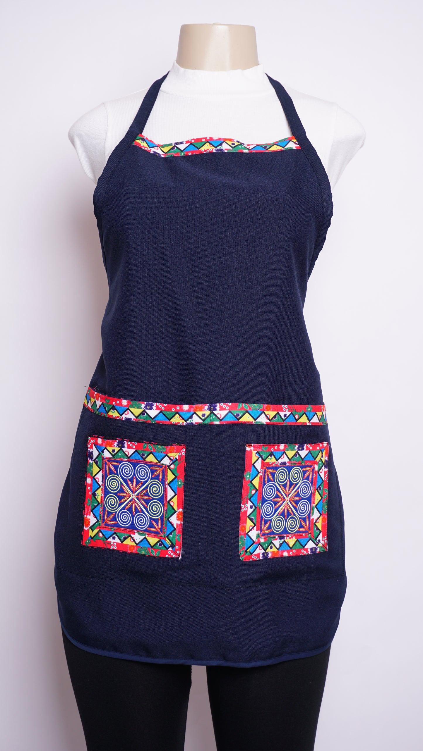 Navy Blue Apron
