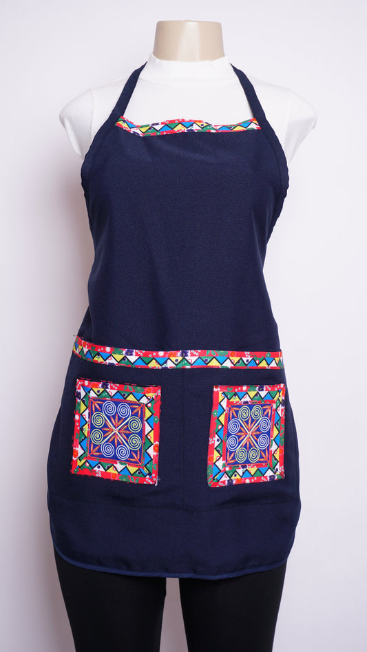 Navy Blue Apron