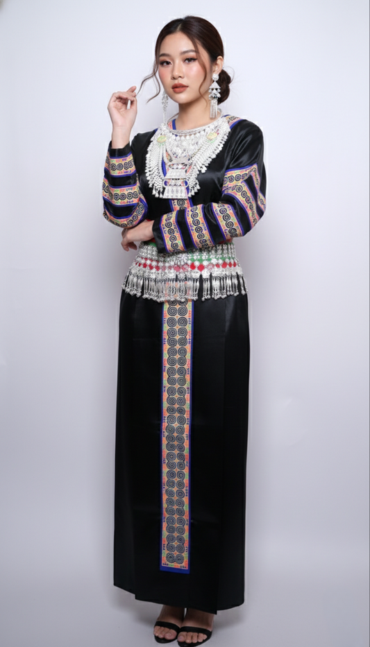 Hmong Txaij Handmade Pajntaub Qwj (38")